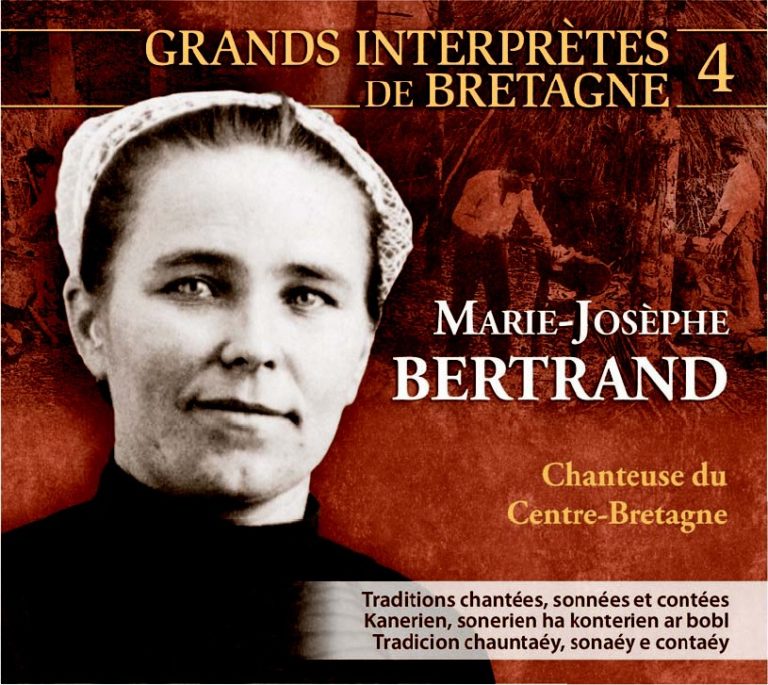 MarieJosèphe Bertrand Chanteuse du CentreBretagne